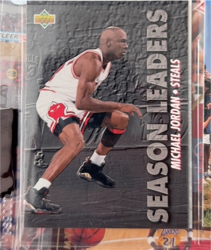1993-94 Upper Deck #171 Michael Jordan Season Leaders — front