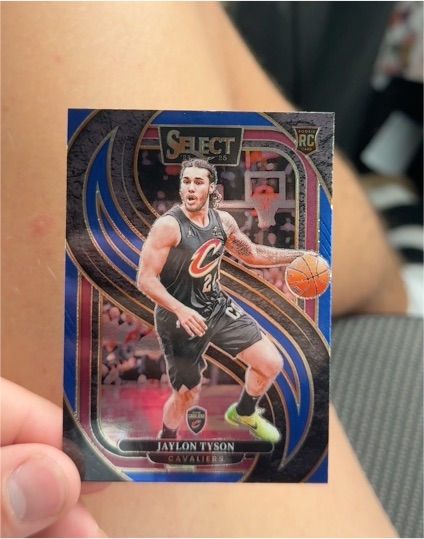 2024-25 Panini Select #182 Jaylon Tyson — front