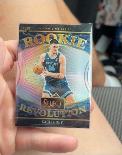 2024-25 Panini Select #25 Zach Edey Rookie Revolution — front