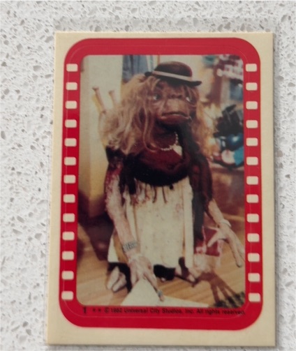 1982 Topps E.T. The Extra-Terrestrial Sticker #1 — front