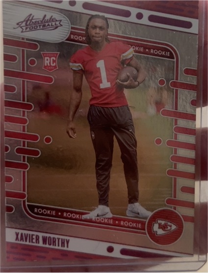 2024 Panini Absolute #128 Xavier Worthy — front