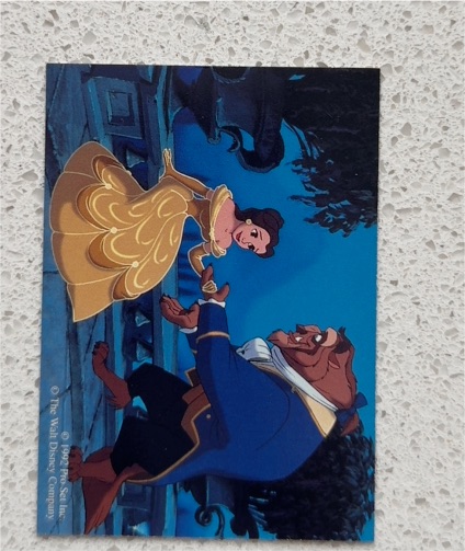1992 Pro Set Beauty and the Beast #2 Belle and Beast — front