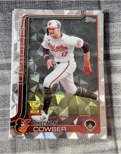 2025 Topps Series 1 #230 Colton Cowser — front