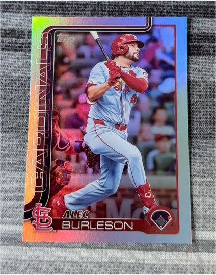 2025 Topps Series 1 #41 Alec Burleson — front