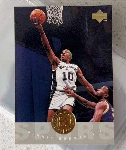 1995-96 Upper Deck #176 Dennis Rodman — front