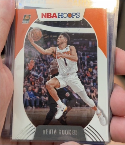 2020-21 Panini NBA Hoops #32 Devin Booker — front