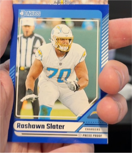 2024 Panini Donruss #38 Rashawn Slater — front