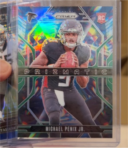 2024 Panini Prizm #10 Michael Penix Jr. Prizmatic — front