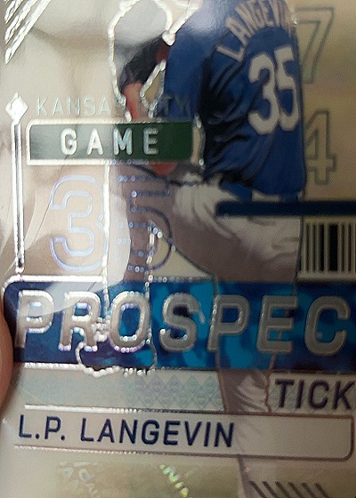 2024 Panini Prospect Edition #35 L.P. Langevin — front