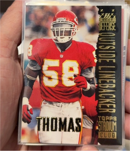 1994 Topps Stadium Club #441 Derrick Thomas — front