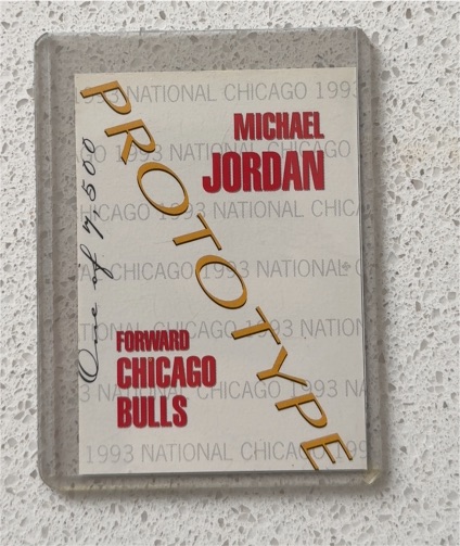 1993 National Chicago Prototype Michael Jordan — front