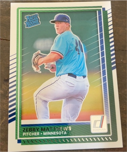 2025 Donruss #81 Zebby Matthews — front