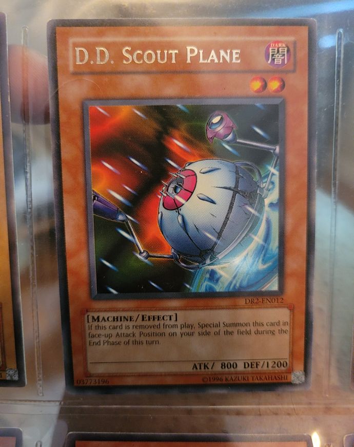 Yu-Gi-Oh! D.D. Scout Plane IOC-012 — front