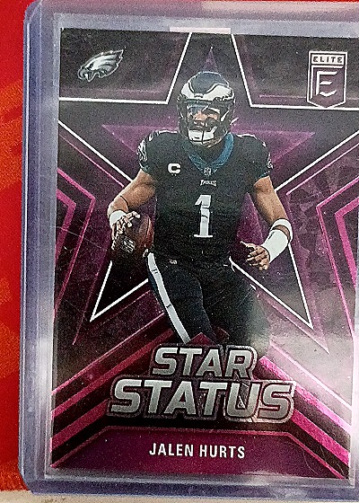 2023 Panini Donruss Elite #2 Jalen Hurts Star Status — front