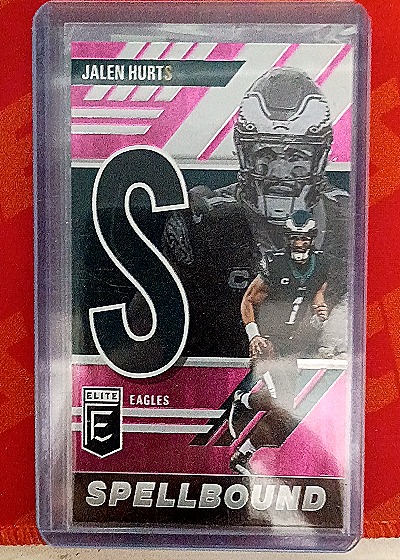 2023 Panini Donruss Elite #SB-JH5 Jalen Hurts Spellbound — front