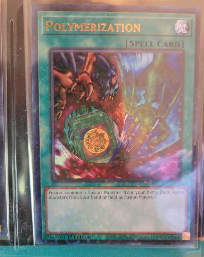 2006 Yu-Gi-Oh! #27847700 Polymerization — front
