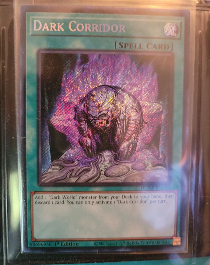 2020 Yu-Gi-Oh! DUNE-EN059 Dark Corridor — front