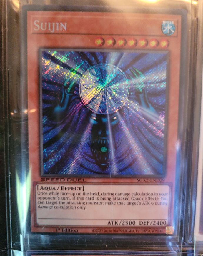 2021 Yu-Gi-Oh! Speed Duel #SGX2-END09 Suijin — front