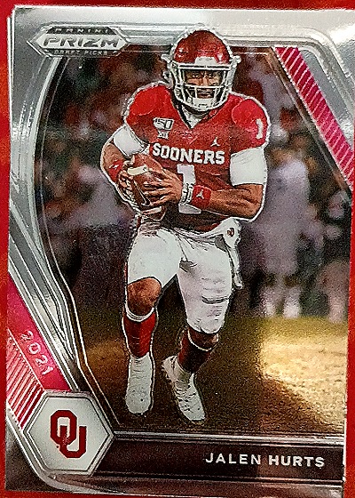 2021 Panini Prizm Draft Picks #32 Jalen Hurts — front