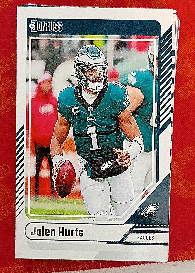 2024 Panini Donruss #50 Jalen Hurts — front