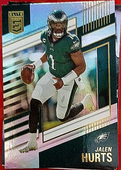 2022 Donruss Elite #9 Jalen Hurts — front