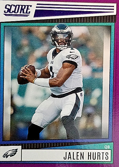 2022 Panini Score #244 Jalen Hurts — front