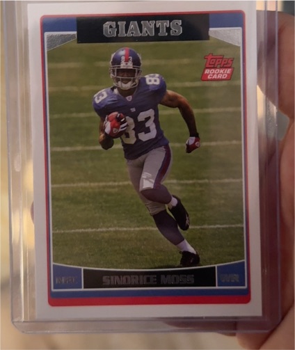 2006 Topps #371 Sinorice Moss — front
