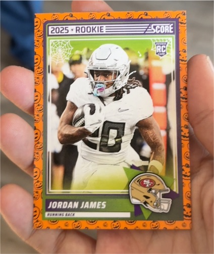 2025 Score A Treat #47 Jordan James — front