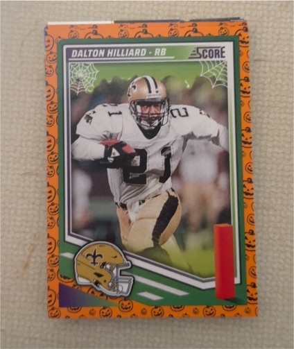 2025 Panini Score A Treat Halloween #unknown Dalton Hilliard — front