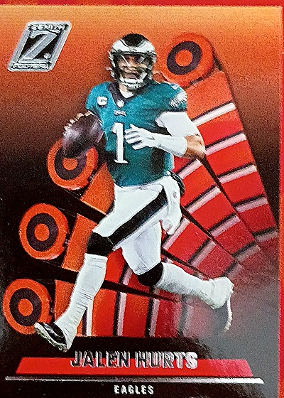 2022 Panini Zenith #20 Jalen Hurts — front