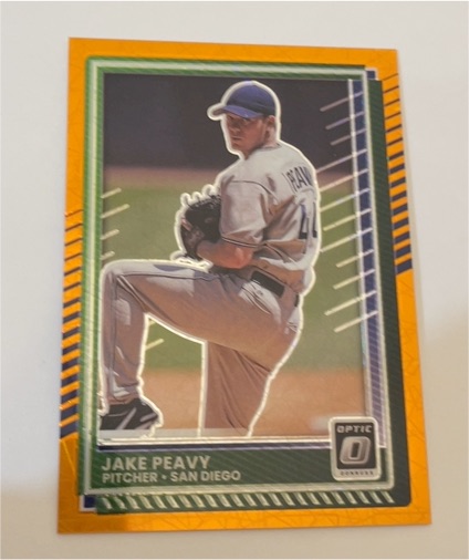 2025 Panini Donruss Optic #49 Jake Peavy — front