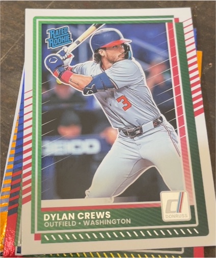 2025 Donruss #54 Dylan Crews — front