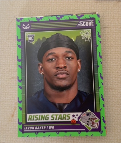 2024 Panini Score-A-Treat #25 Javon Baker — front