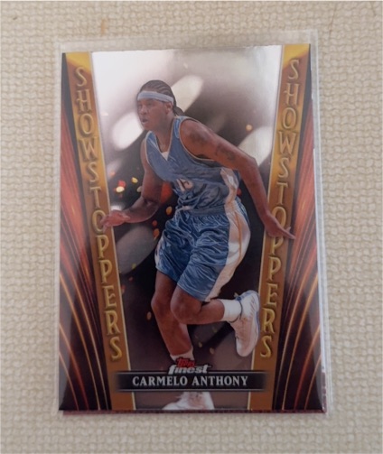 2023-24 Topps Finest #SS-14 Carmelo Anthony Showstoppers — front