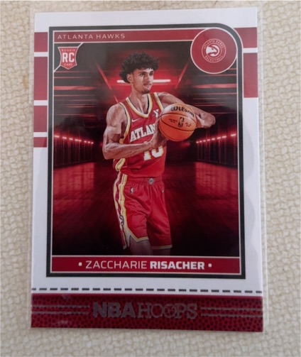 2024-25 Panini NBA Hoops #231 Zaccharie Risacher — front
