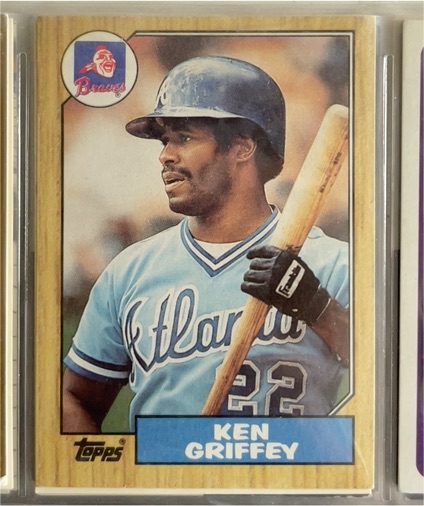 1987 Topps #711 Ken Griffey Sr. — front