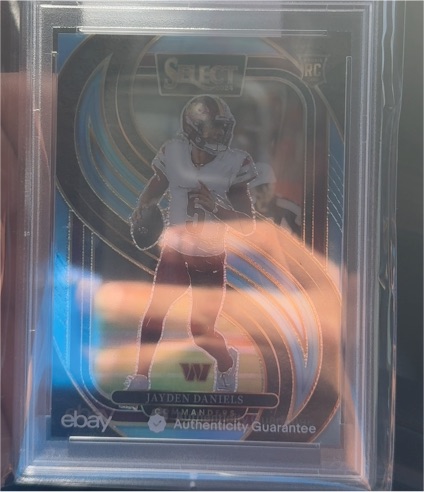 2024 Panini Select #RC Jayden Daniels — front