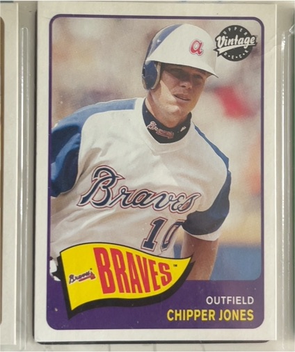 2003 Upper Deck Vintage #31 Chipper Jones — front