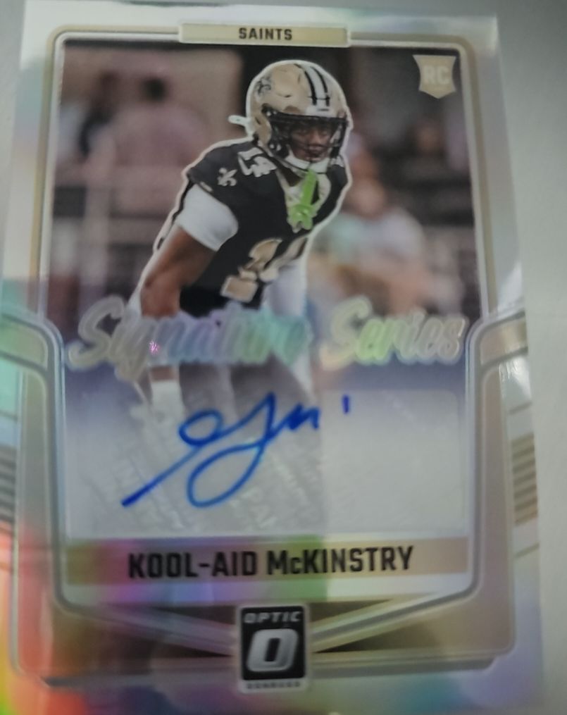 2024 Panini Donruss Optic Signature Series #SSH-KMY Kool-Aid McKinstry — front