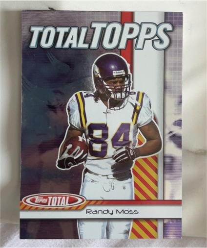 2004 Topps Total Topps #TT7 Randy Moss — front