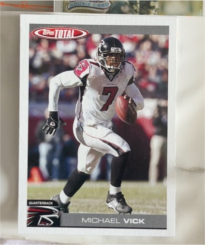 2004 Topps Total #50 Michael Vick — front