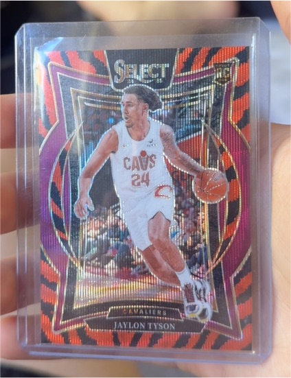 2024-25 Panini Select #77 Jaylon Tyson — front