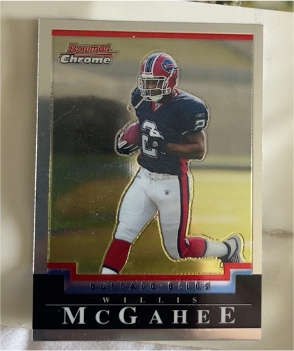 2004 Bowman Chrome #81 Willis McGahee — front