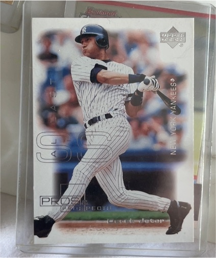 2000 Upper Deck Pros & Prospects #41 Derek Jeter — front
