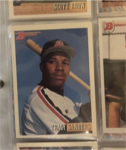 1993 Bowman #unknown Tracy Sanders — front