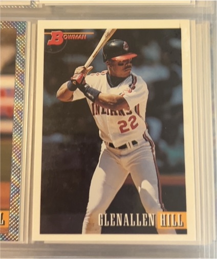 1990 Bowman Glenallen Hill — front
