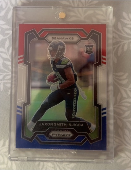 2023 Panini Prizm #390 Jaxon Smith-Njigba Rookie RC Seattle Seahawks — front