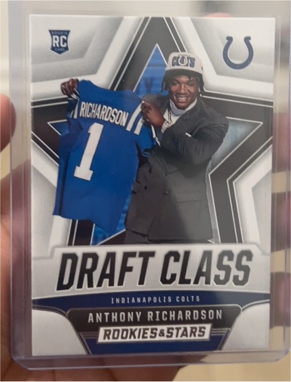 2023 Panini Rookies & Stars #DC-1 Anthony Richardson Draft Class — front