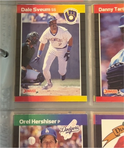 1989 Donruss #146 Dale Sveum — front