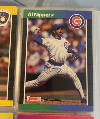 1989 Donruss #89 Al Nipper — front